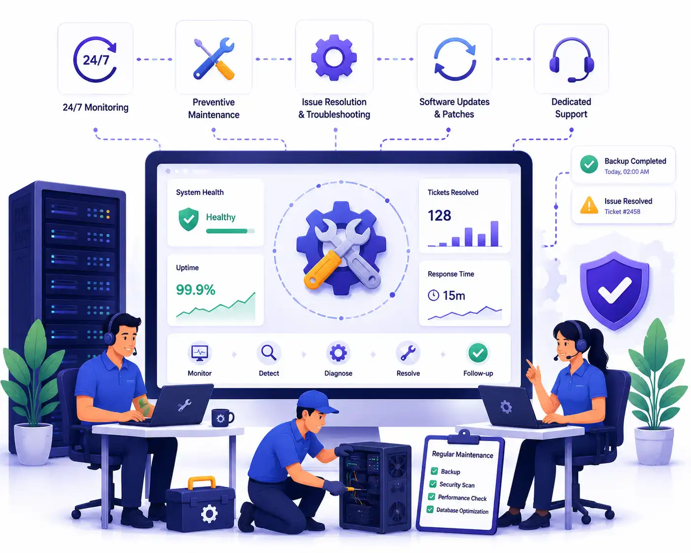 IT Support & Maintenance Services